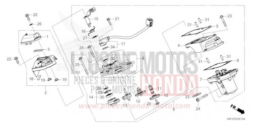 CLUTCH ACTUATOR CB650RACR de 2024